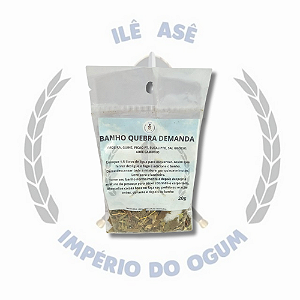 BANHOS EM ERVA - QUEBRA DEMANDA