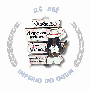 IMÃ GELADEIRA - MALANDRA
