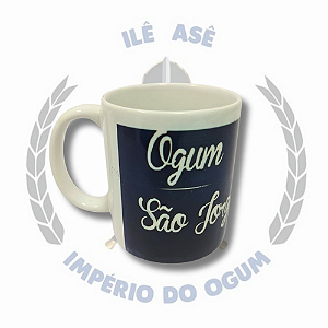 CANECAS PORCELANA - OGUM / SÃO JORGE