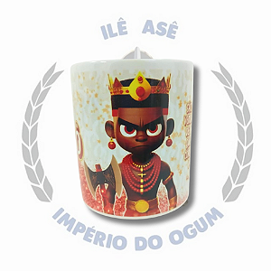 CANECAS PORCELANA - ORIXÁ XANGÔ BABY