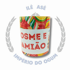 CANECAS PORCELANA - COSME E DAMIÃO