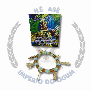 Pulseira religiosa oração - Logum Edé