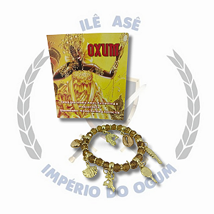 Pulseira religiosa oração - Oxum