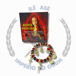 Pulseira religiosa oração  - Maria Padilha