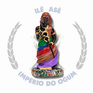 IMAGEM GESSO ORIXÁ 25CM - OXUMARÉ
