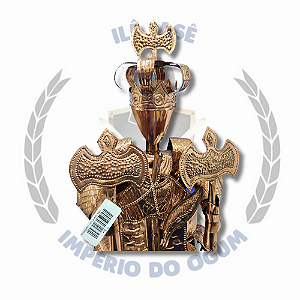 IMAGEM CHAPA COBRE - ORIXÁ XANGÔ - 65CM