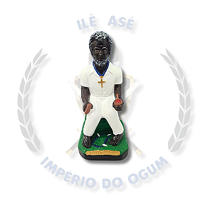 IMAGEM DE GESSO 20CM - PAI BENEDITO ALMAS