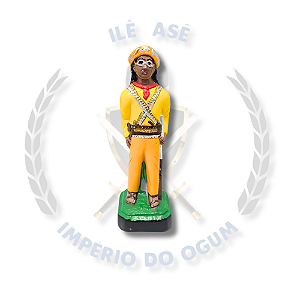 IMAGEM DE GESSO UMBANDA 20CM - LAMPIÃO