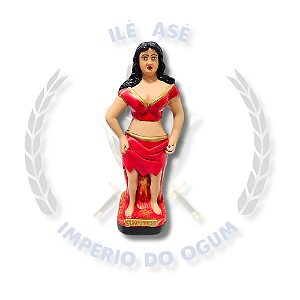 IMAGEM DE GESSO P.G 20CM - MARIA FARRAPO