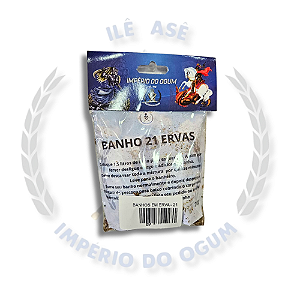BANHOS EM ERVA - 21 ERVAS