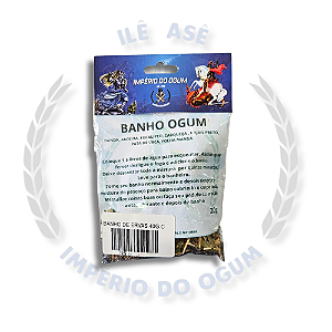 BANHOS EM ERVA - OGUM