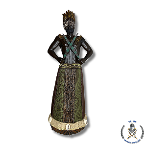 IMAGEM RESINA ORIXÁ IROKO AFRICANO 40CM