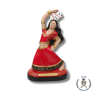 IMAGEM DE GESSO 20CM - P.G CARTOMANTE