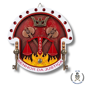PORTA CHAVE - XANGÔ