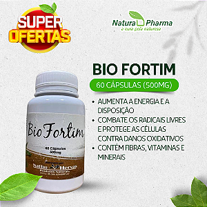 BIO FORTIM - 60 CÁPSULAS (500mg) - BIOPHYTOS