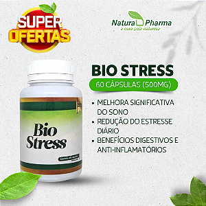 BIO STRESS - 60 CÁPSULAS (500mg) - BIOPHYTOS