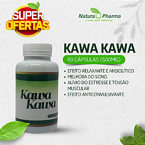 KAWA KAWA - 60 CÁPSULAS (500mg) - BIOPHYTOS