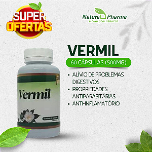 VERMIL - 60 CÁPSULAS (500mg) - BIOPHYTOS