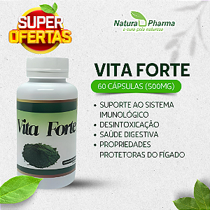 VITA FORTE - 60 CÁPSULAS (500mg) - BIOPHYTOS