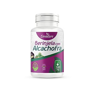 BERINJELA COM ALCACHOFRA  DENATURE- 60 CÁPSULAS (500mg)