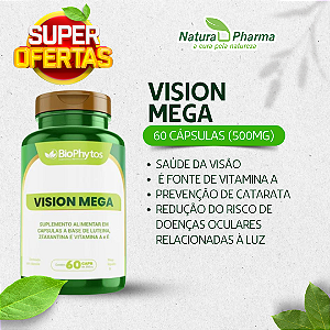 VISION MEGA - 60 CÁPSULAS (500 mg) - BIOPHYTOS