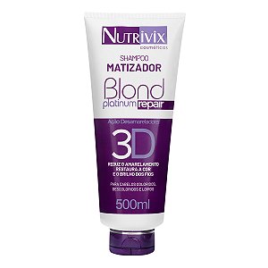SHAMPOO NUTRIVIX BLOND PLATINUM REPAIR BISN. 500ML