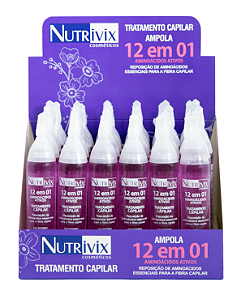 AMPOLA NUTRIVIX 12 EM 1 - CAIXA COM 24 UNIDADES