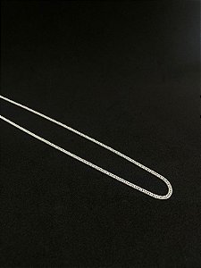 Colar Corrente Grumet Duplo | Prata 925