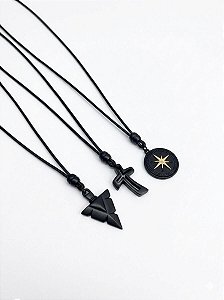 Colar de Cordão Masculino Regulável