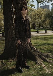 Calça Western Onça