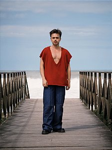 Colete Gola V Bordô