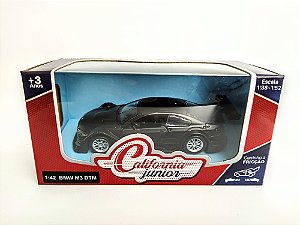 Miniatura BMW M3 DTM California Junior com Fricção