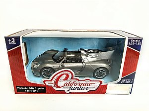 Miniatura PORSCHE 918 SPYDER California Junior com Fricção