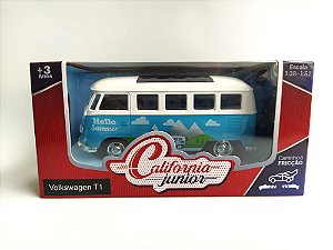 Miniatura KOMBI T1 California Junior com Fricção