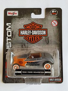 Miniatura 1932 Ford Roadster Maisto Harley Davidson