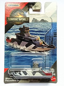 Miniatura MISSION TEAM PATROL CRAFT Jurassic World Rebirth Matchbox