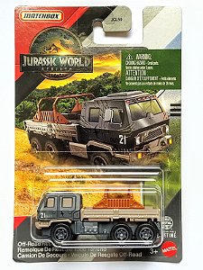 Miniatura OFF-ROAD RESCUE RIG Jurassic World Rebirth Matchbox