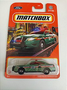 Miniatura FORD POLICE INTERCEPTOR Matchbox