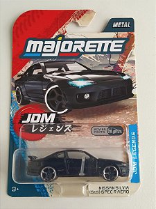 Miniatura 1:64 NISSAN SILVIA SPEC R AERO Majorette JDM Legends