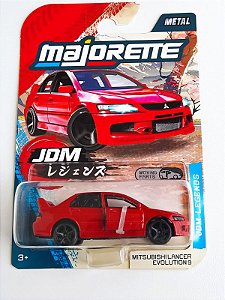 Miniatura 1:64 MITSUBISHI LANCER EVOLUTION 9 Majorette JDM Legends