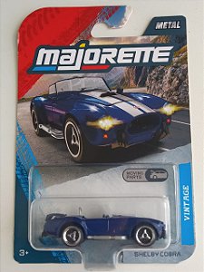 Miniatura SHELBY COBRA 1:64 Majorette Vintage