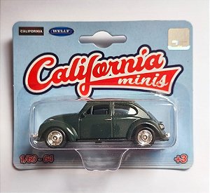 Miniatura FUSCA VERDE California Minis