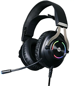Headset Gamer com Microfone P3 HP H360GS Preto Original