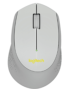 Mouse Wireless 1,5V Logitech M280 Cinza Original