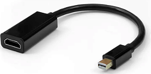 Cabo Adaptador Mini Displayport x HDMI Plus Cable Preto