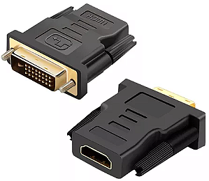 Adaptador DVI x HDMI Plus Cable ADP-DVIHDMI10BK Preto