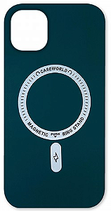 Capa Para Iphone 11 Com Magsafe Verde Escuro