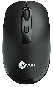 Mouse Wireless Lecoo WS205 Preto