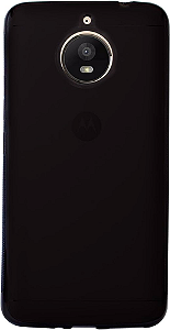 Capa Tpu Para Motorola Moto E4 Slim Translucida Fumê