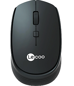 Mouse Wireless WS202 Preto Lecoo
